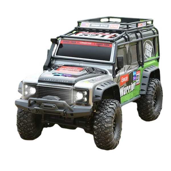 Hb zp1005 1007 carro de controle remoto 2.4g 4wd simulação rc carro todo-terreno 15km/h 1:10 fora de estrada caminhão de escalada brinquedo para o presente do menino