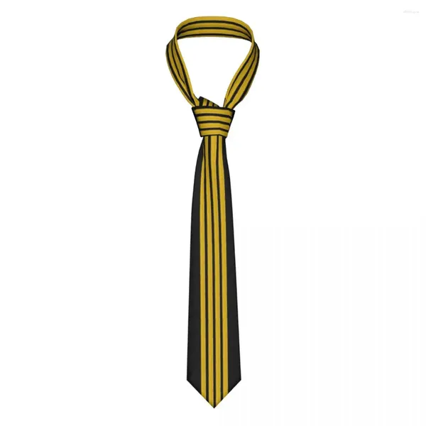 Arco laços nascido para capitão listras gravata masculina 8 cm de largura piloto air fighter masculino pescoço uso diário gravatas acessórios de casamento festa
