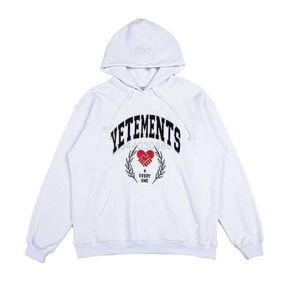 Neue hochwertige Herren Hoodies Sweatshirts Herren Hohe Qualität Vtm Vetements Männer Frauen Top Übergroße Brief Pullover Gym Designer Shirt Essentialhoodie 2 NK2Q