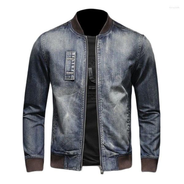 Giacche da uomo 2023 Arrivo Denim casual da uomo di alta qualità Taglie forti M-5XL H0387