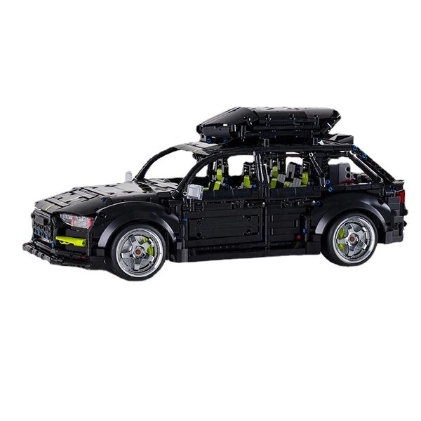 2896PCS MOC1:10 RS6 Station Wagon Viaggi Sport Car Building Blocks High Tech Assemblare Veicoli Mattoni Giocattoli Regali per il Ragazzo Amico