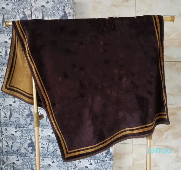 Toalhas de luxo designer carta completa flor antiga toalhas de chuveiro toalha corpo envoltório para homens e mulheres