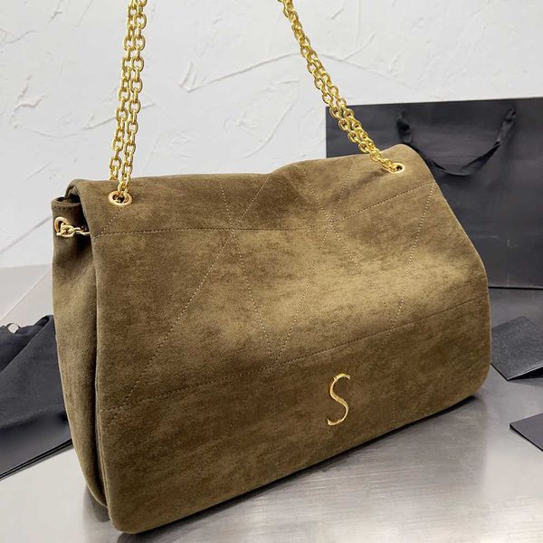 Luxus Samt Taschen Frauen Cross Body Designer Umhängetasche Klassische Leder Gold Metall Hardware Kette Tasche Tote Messenger Handtaschen