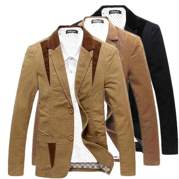 Marka Erkek Mens Rahat Blazer Tasarımcı Moda Erkek Elbise Ceket Maskülino İnce Fit Giyim Vetement Homme M-6XL2481