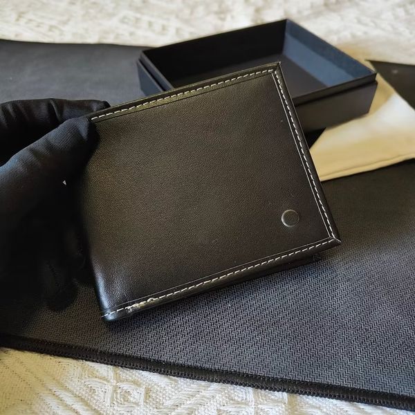 Portafogli stile tedesco Portafogli firmati da uomo Porta carte classici Porta monete Portafoglio famoso con pochette con sacchetti per la polvere