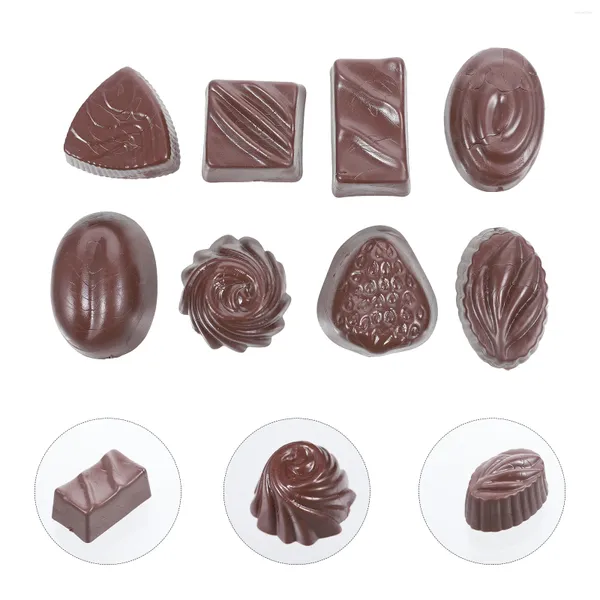 Bottiglie di stoccaggio Simulazione Cioccolato Da tavolo Modello desktop finto Multi-funzione Interessante Giocattolo per bambini Bar Maker Giocattoli accessori