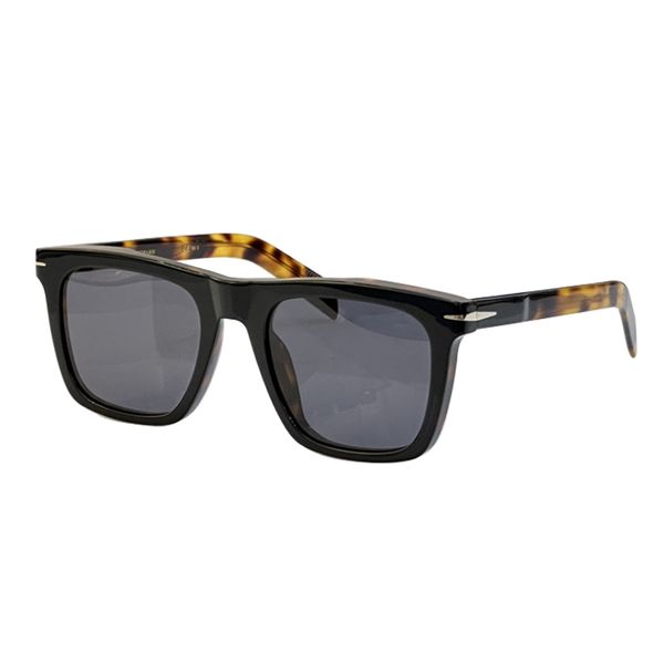 Óculos de sol de grife de luxo para homens óculos de sol masculinos para mulheres armações quadradas design uv400 lente protetora moldura preta lente cinza escuro vem com estojo original venda quente