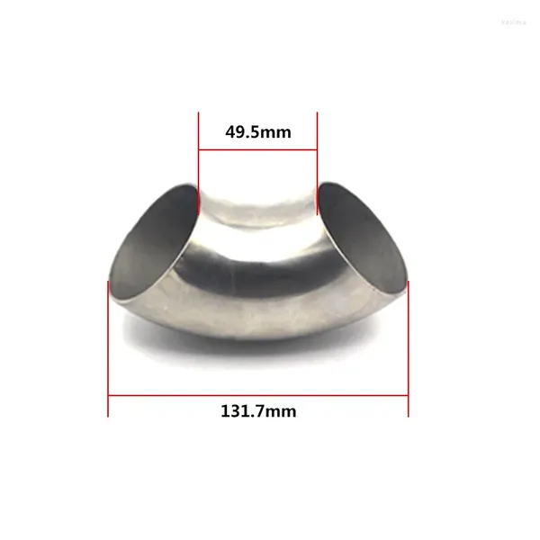 51 mm 60 mm 63 mm 76 mm Außendurchmesser Sanitär BuWeld 90 Grad Bogenbogenrohr 304 Edelstahl Auto-Auspuffschalldämpfer geschweißt