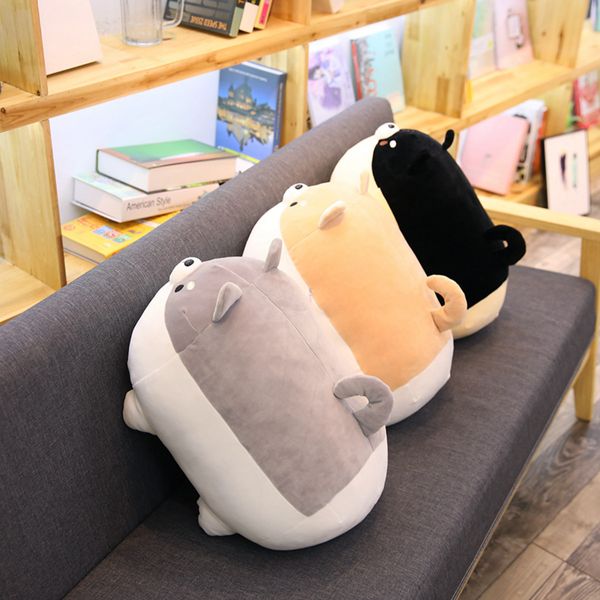 Игрушка аниме плюшевая корги кавайная плюшевая милая плюшевая собака мягкая подушка, милая плюшевая игрушка в подарок для мальчиков и девочек