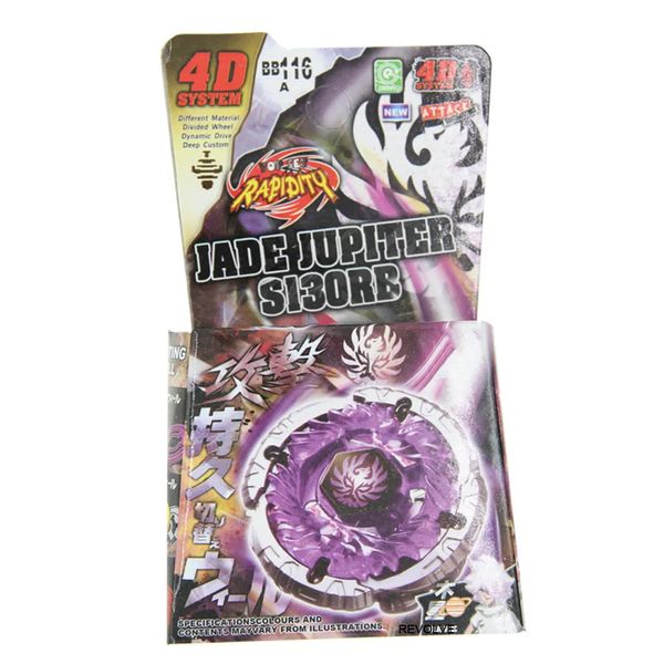 Spinning Top BX Toupie Burst Beyblade Spinning Top Metal Fusion Toupie BB116A Jade Jupiter S130RB 4D -System Battle Top Starter Drop 231013