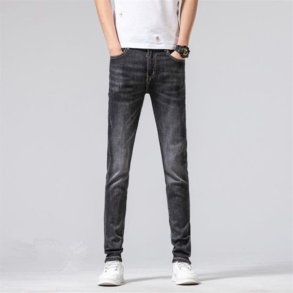 Design 21ss Mens Jeans Clássico Negócios Lazer Top Quality Designer Skinny Fit Emendado Rasgado Pant S High Street Destruído Slim-L242Y