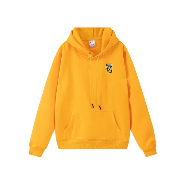 Stichting Betaald Voetbal Vitesse Erkekler Leisure Sport Sweaters Hoodies Tasarımcısı Klasik Sweater Renkli Külkü Mürettebatı Boyun Sokak Giyim