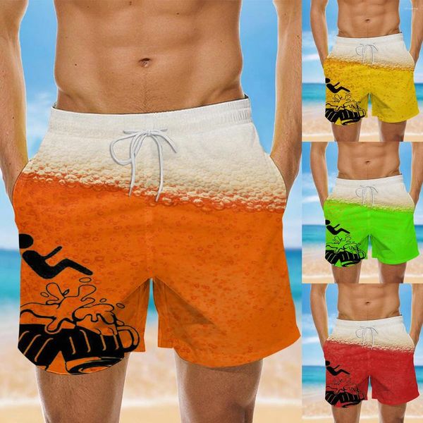 Мужские шорты, мужской купальник, Октоберфест, новинка, пляжный дышащий ремень с принтом, мужской купальный костюм, короткий размер 40