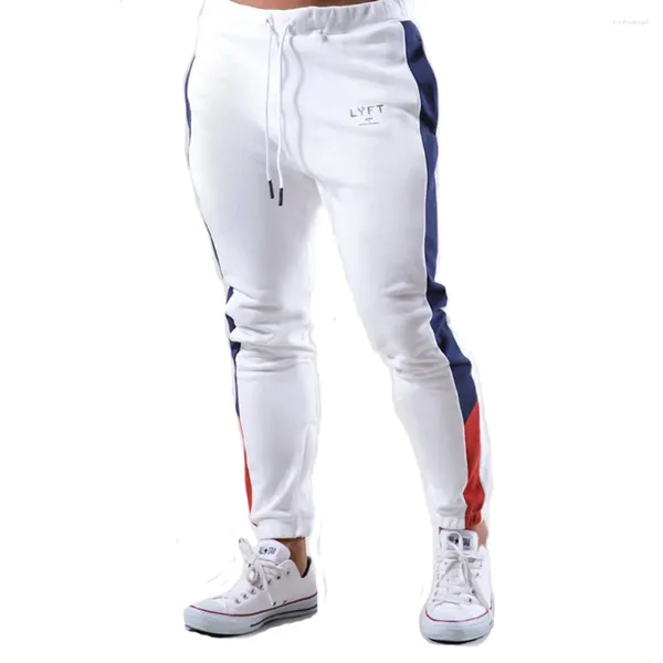 Pantaloni da uomo da corsa da jogging pantaloni sportivi casual lavorati a maglia in cotone moda palestra fitness pantaloni sportivi a matita larghi autunnali e invernali