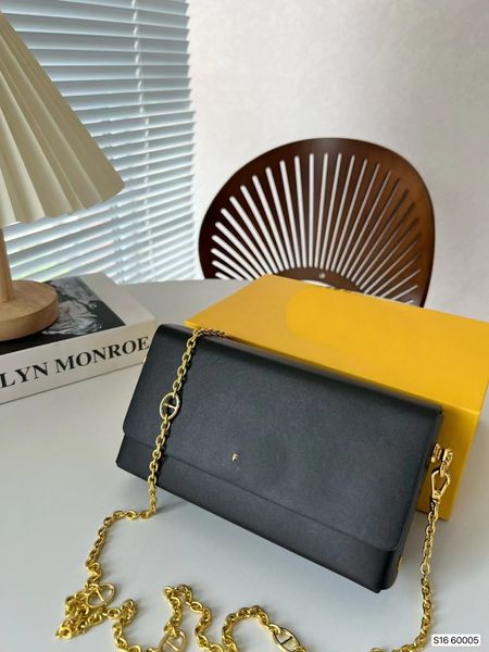 Nova bolsa de corrente bolsa de ombro bolsa crossbody clássico outubro nova bolsa estilo de rua designer de moda elegante moda clássica embalagem de caixa de presente 60005 Rua preguiçosa