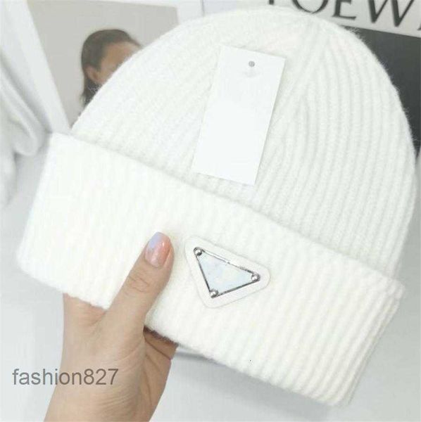 Chapéu de inverno Mens Mulheres Designers Beanie Chapéus Bonnet Inverno Chapéu De Lã De Malha Mais Cap De Veludo Skullies Mais Grosso Máscara Fringe Beanies HatsIB9Q