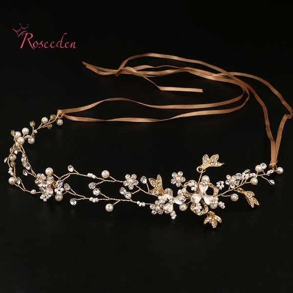 Handgefertigter Braut-Haarschmuck, neues Tiara-Kopfstück, Kristall-Kopfstück für Damen und Mädchen, Strass-Festzug-Diademe und Kronen RE682 Y2242A