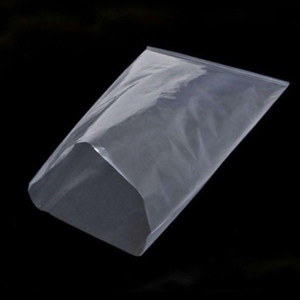 Embalagem transparente espessada no atacado para sacos planos PE de alta pressão Impressão de sacos de embalagem