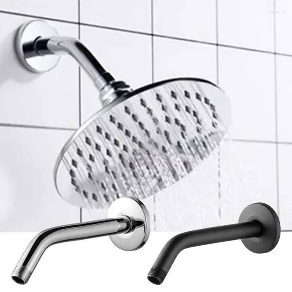 Banyo Lavabo muslukları 10 inç paslanmaz çelik duş boru kolu genişletici montaj, el tipi sabit için aksesuarlar