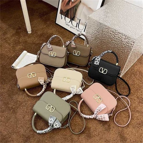 Outlet economico 50% di sconto Borsa da donna di alta qualità strutturata ed elegante Sciarpa francese trendy diagonale