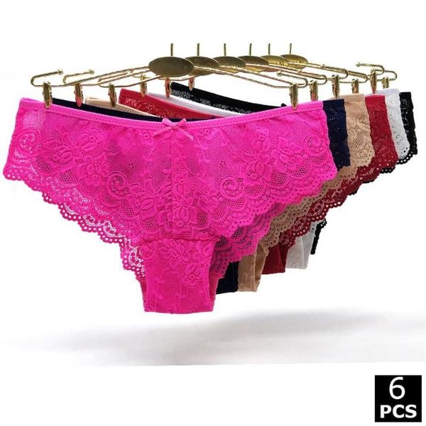 Mutandine da donna Alyowangyina 6 Pz / lotto Colore Gay Cuecas Masculinas Ropa Interior Hombre Donna Biancheria intima di cotone 89428258w