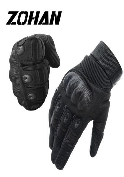 Luvas táticas de caça masculina, luvas de dedos completos antiderrapantes sn touch para tiro motos ciclismo ao ar livre 6796911