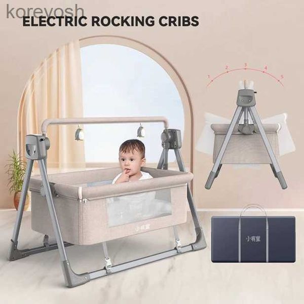 Culle Culle Culla elettrica Spedizione gratuita e veloce Culla multifunzionale Letto a dondolo portatile Cesto per dormire neonatoL231016