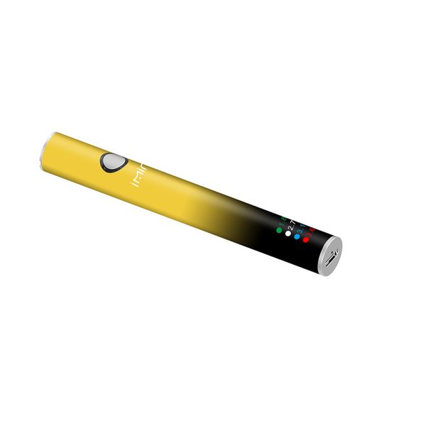 Hochwertige Öl-Vape-Pen-510-Batterie, farbenfrohe automatische Batterie ohne Boden