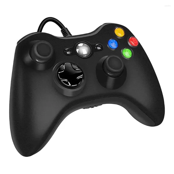 Controladores de jogo USB Wired Controller PC Gamepad Console Joypad para Xbox 360/360 Slim Microsoft Windows 10 8.1 8 7