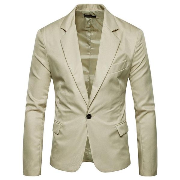 Jacke Blazer Blazer Männer Anzüge Für Mann Reine Farbe Neue Mode Herren Anzug Jacke Mantel X012961