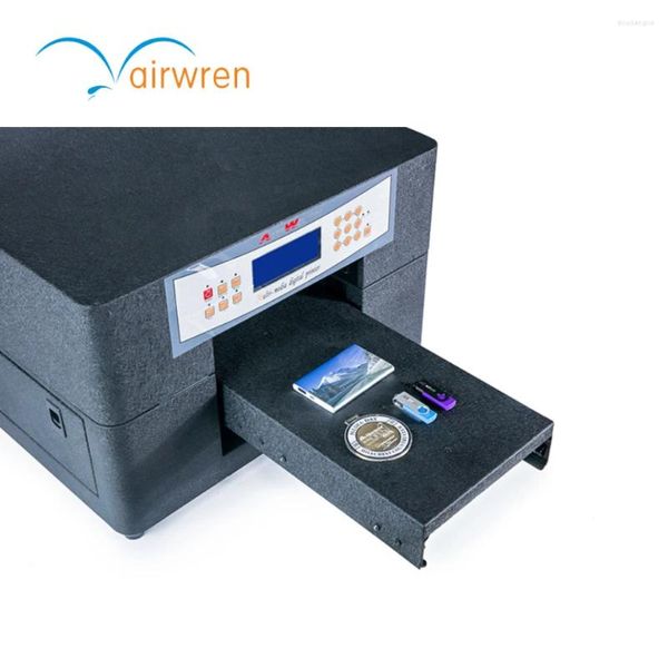 Impressora UV de tamanho pequeno LED com efeito de gravação Máquina de impressão de capa de telefone de couro TPU de mesa de golfe