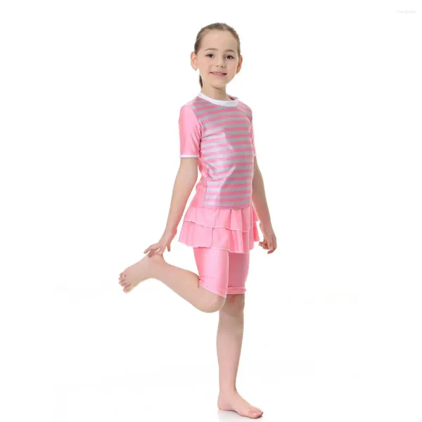 Costumi da bagno da donna per bambini Ragazze adolescenti Costume da bagno a righe adorabili Costume da bagno per bambini Costumi da bagno Costumi da bagno Abiti a due pezzi