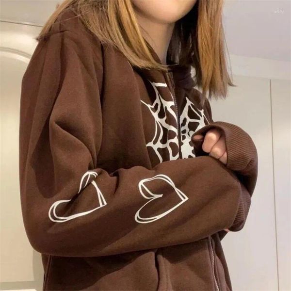 Hoodies femininos halloween crânio traje masculino e oversized y2k harajuku zíper hoodie horror vampiro gótico punk rua