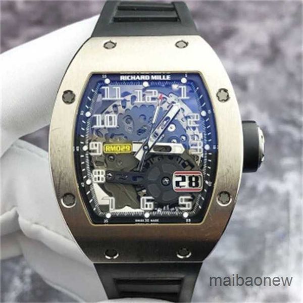 Дизайнерская сумка Tourbillon Швейцарские кварцевые часы Sport Carbon TPT RichareMill Band Diamond Set y Автоматические механические наручные часы Роскошные мужские часы AXXO с логотипом