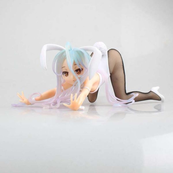 Giocattoli da dito B-style No Game No Life Shiro Cat Bunny Ver. Figura di anime sexy che libera No Game No Life Shiro Action Figure da collezione Model Toy