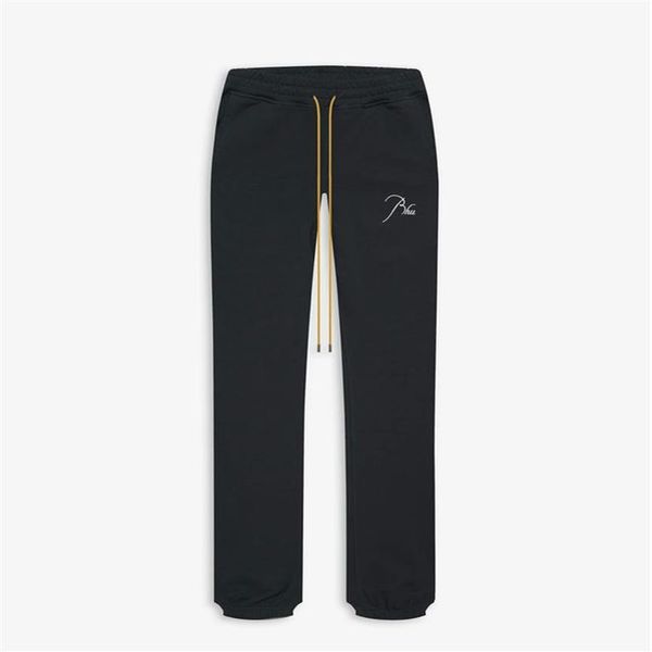 Осень-зима США вышивка логотипа брюки-карандаш брюки повседневные мужские и женские длинные брюки для бега спортивные штаны223Q