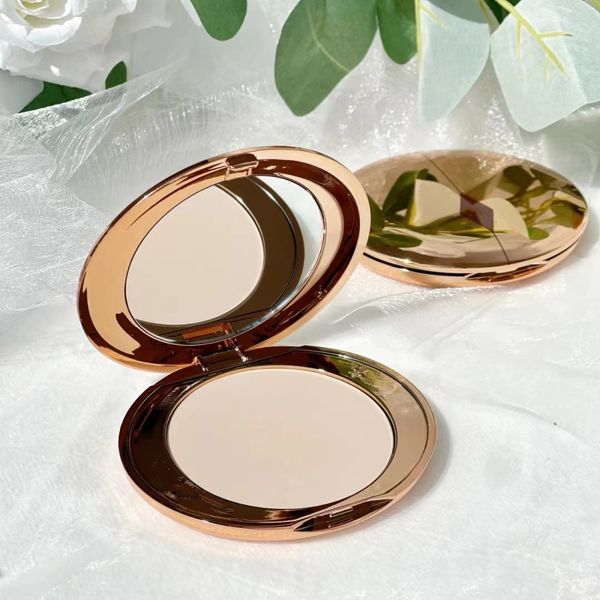 CT Flawless Setting Powder Foundation zur Perfektionierung von Mikro-Make-up, 8 g, mittelmäßig, 2 Farben, Soft-Focus-Einstellung, Ölkontrolle, helle Haut, normale Größe