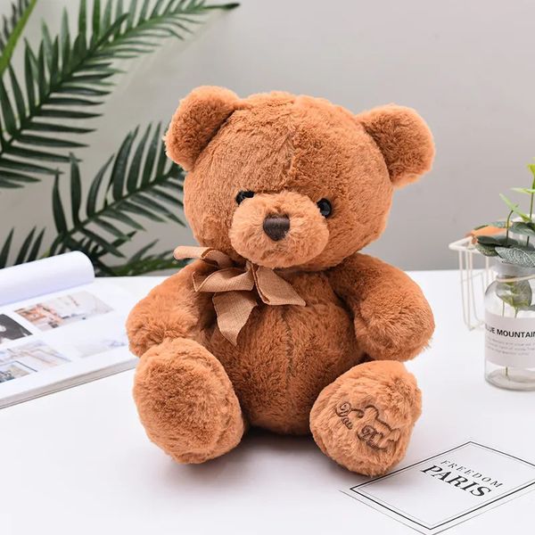 Плюшевые куклы 20/35/40 см Kawaii Teddy Bear Doll Симпатичная аниме-игрушка на день Святого Валентина Подарок на день рождения Детский праздничный сюрприз 231016