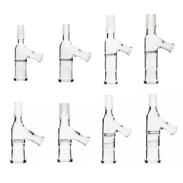 Tubos de fumo Elev8R Tubo Injetor de Vidro Tigela Passar Através do Adaptador Bong Dab Rig Acessório Drop Delivery Home Garden Household Dhupt