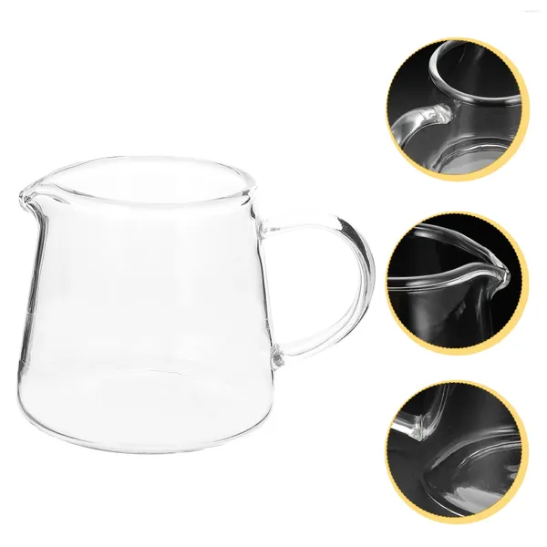 Bicchieri da vino 2 pezzi Mini contenitori Bicchiere da latte Tazza Utensili da cucina Brocche Schiuma Tazze per la casa Brocca