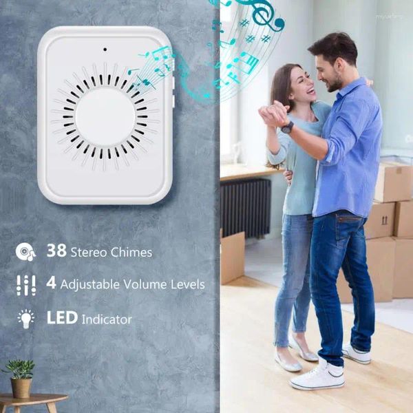 Türklingeln X6 Intercom Video Nachtsicht Wireless Smart Türklingel Home Security Kamera Für Wohnungen Tür Glocke Ring