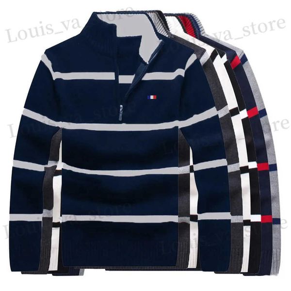 Maglioni da uomo 100% cotone Uomo Cardigan Homme Maglione Autunno Inverno I più venduti TAGLIA M-3XL Classico Casual Migliore alta qualità Francia Maglioni T231016