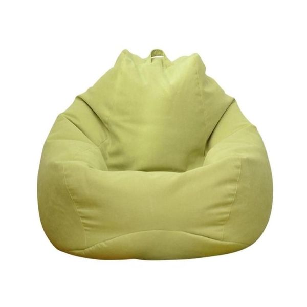 Coprisedia Divano Pigro Er Solido Ers Senza Tessuto di Lino Lettino Sedile Bean Bag Pouf Puff Divano Tatami Soggiorno Beags 226975388 Dro Dh810