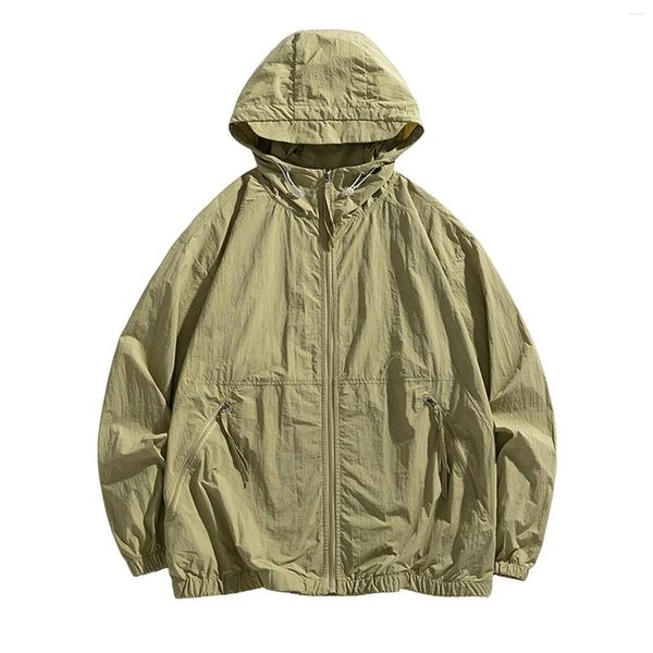 Männer Jacken Kleidung Mit Mäntel Graben Lange Männer Kapuze Herbst Winddicht 5xl Sonnenschutz Sommer Herren Frauen Regendicht Outdoor Mantel Winter