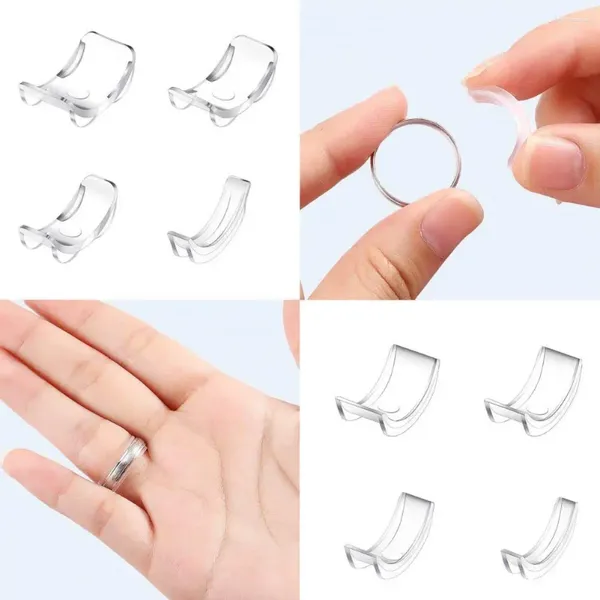 Schmuckbeutel, universell passend für lose Ringe, flexibles, wiederverwendbares Ringgrößen-Einstell-Set, schmerzfreier Finger