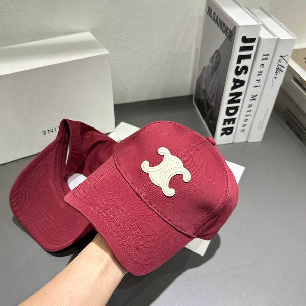 Marchio di fascia alta con berretto da baseball ricamato cappello casual estivo femminile Joker protezione solare indossare cappello da sole impreziosito Categoria di prodotto stagione del berretto da baseball