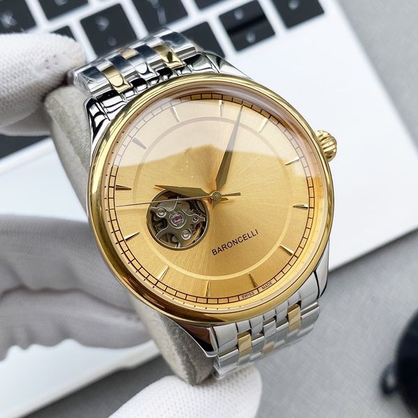 Relógio de marca de qualidade AAA para homens relógios de alta qualidade mulheres 40mm relógio movimento mecânico automático relógio designer relógios masculino relógio pulseira de aço relógio masculino 111