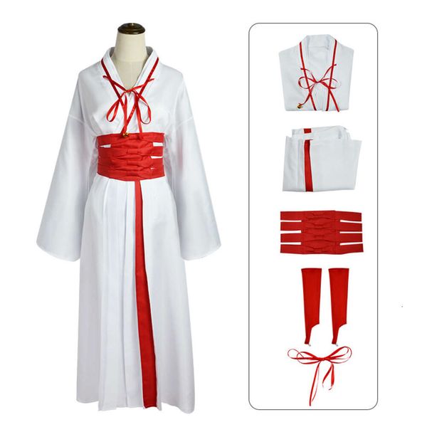 Anime Hell's Paradise Gabimaru Costumi Cosplay Sagiri Yamada Asaemon Kimono Yuzuriha Ninja Suit Uomo Donna Gioco di ruolo Parrucca di stoffa