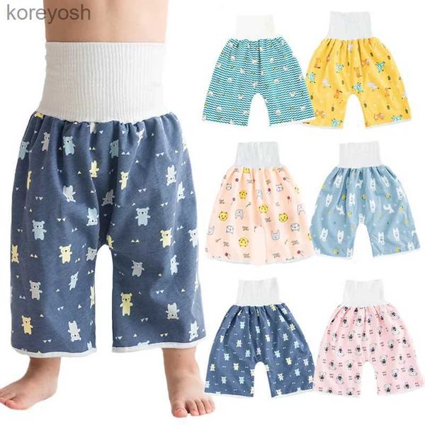 Stoffwindeln Baby Wasserdichter Windelhosenrock für das Töpfchentraining Baby bequeme Windelshorts für Jungen und Mädchen zum Schlafen BettwäscheL231016