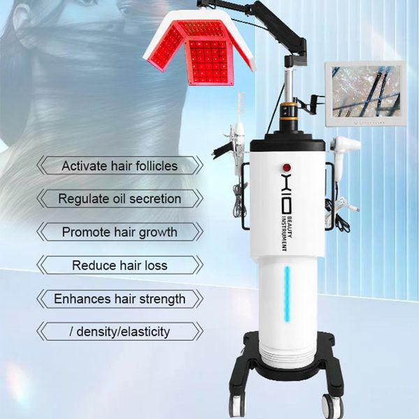 O tratamento da perda de cabelo do diodo da luz do diodo emissor de luz cresce o equipamento do laser do crescimento 650nm máquina do recrescimento do cabelo reduz a máquina da perda de cabelo conduziu o crescimento do cabelo